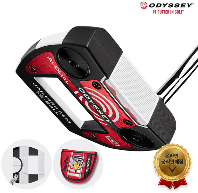 캘러웨이 오디세이 Ai-DUAL 퍼터 (제일버드 미니 12볼 DB), JBM 1/2볼 DB 피스톨그립_33