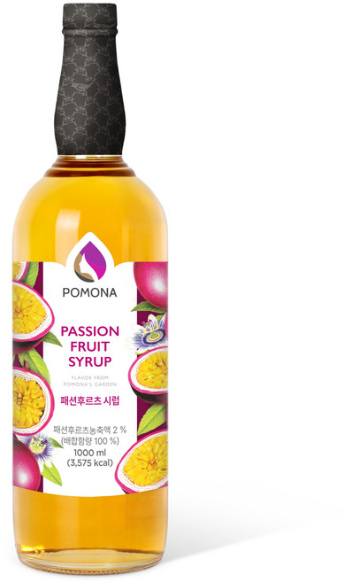 포모나 패션후르츠 시럽 1L, 1개