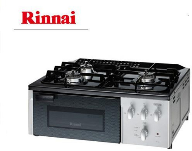 린나이 3구1그릴 가스레인지 고효율버너 RT-7100, LPG