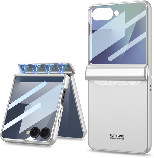 헤미션 Z플립 힌지보호 케이스 외부액정보호필름