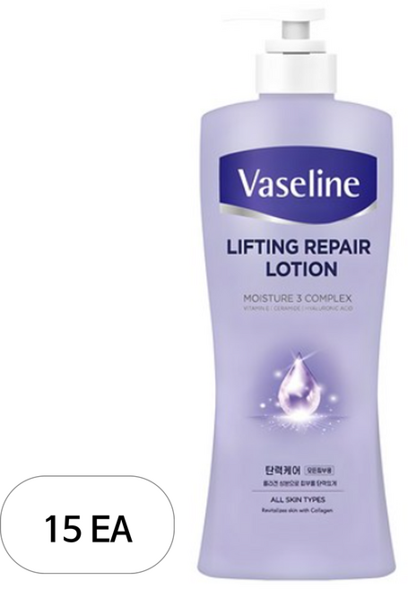 애경바세린 리프팅 리페어 바디로션, 450ml, 15개