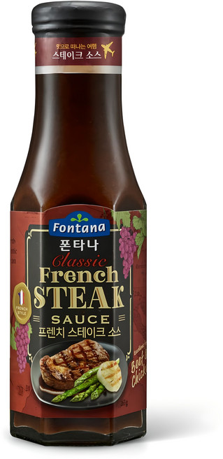 폰타나 프렌치 스테이크 소스, 265g, 1개