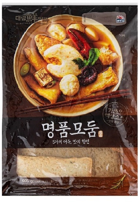 사조대림 명품모둠 어묵, 605g, 1개