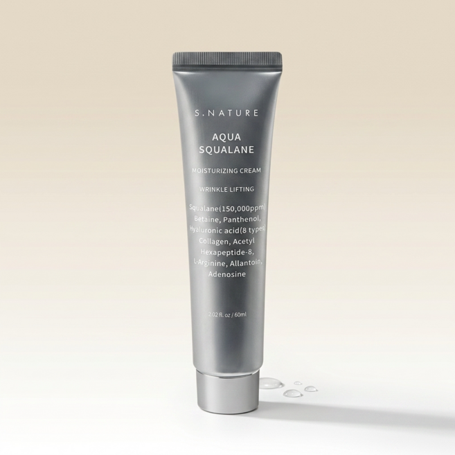 에스네이처 아쿠아 스쿠알란 수분크림, 60ml, 1개