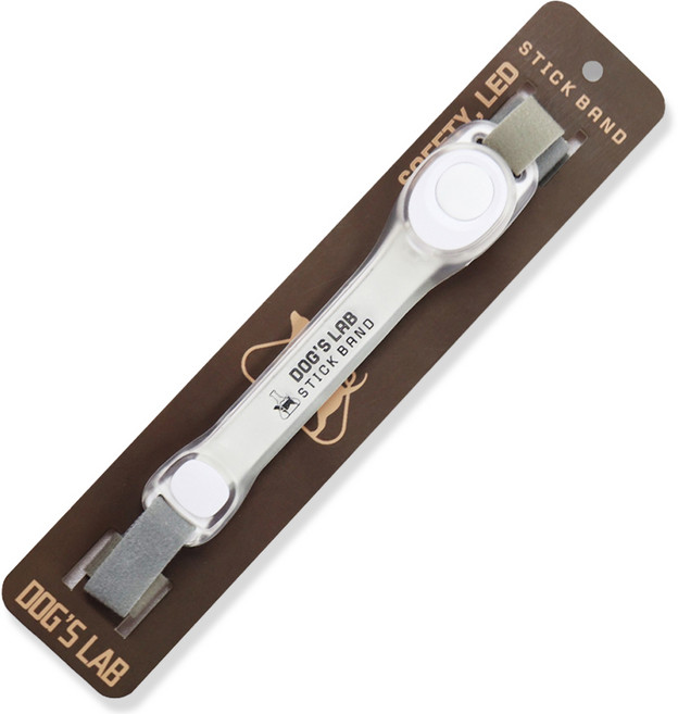 독스랩 강아지 LED 야광 스틱 밴드, LED 스틱밴드, 1개