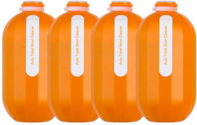 [에코브룸] 자동 변기세정제 (위생끈 포함), 300g, 4개