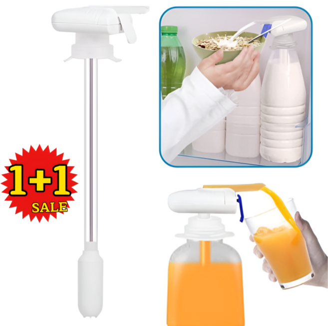 자동 디스펜서 생수 음료 주스 우유 물 캠핑 전동 차박 아기 워터, 2개, 화이트