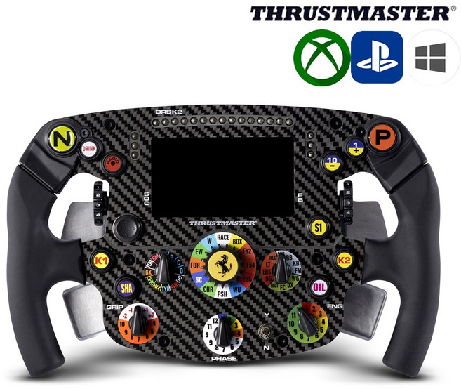 트러스트마스터 Formula Wheel Add-on Ferrari SF1000 Edition 레이싱 휠, Ferrari SF1000 포뮬러 레이싱 휠, 1개