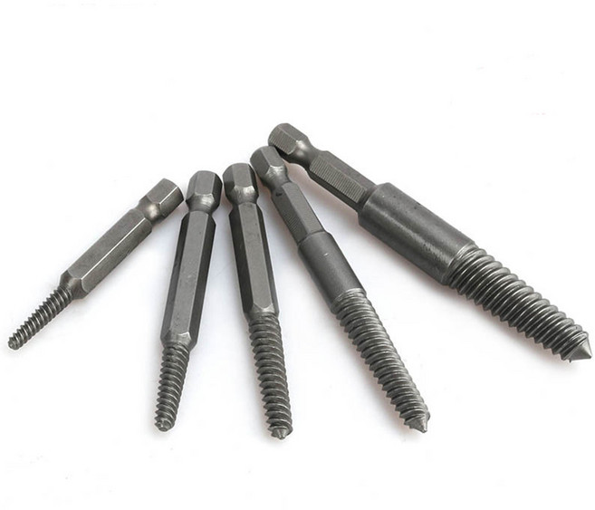 (포워드테크)1+1//육각//반대탭//볼트리무버//히다리탭//나사제거볼트//5P, 1세트, 육각 반대탭 5P