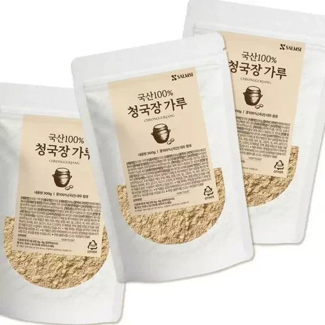 국내산 대두 숙성 발효 청국장 분쇄 가루, 900g, 1개