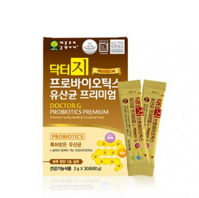 애플트리김약사네 닥터지 프로바이오틱 유산균 프리미엄, 60g, 1개