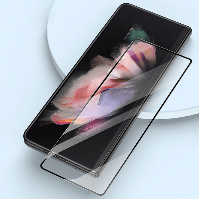 하푼 풀커버 강화 유리 액정 보호 필름, 1개, 클리어