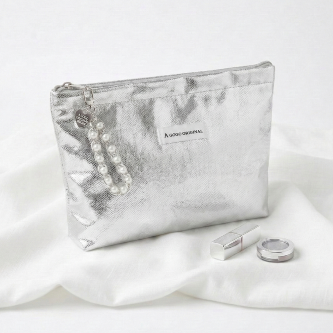 컬러인베리 글리터 글로시 메이크업 파우치