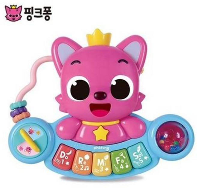 핑크퐁 EQ 영어피아노, 단품, 1개