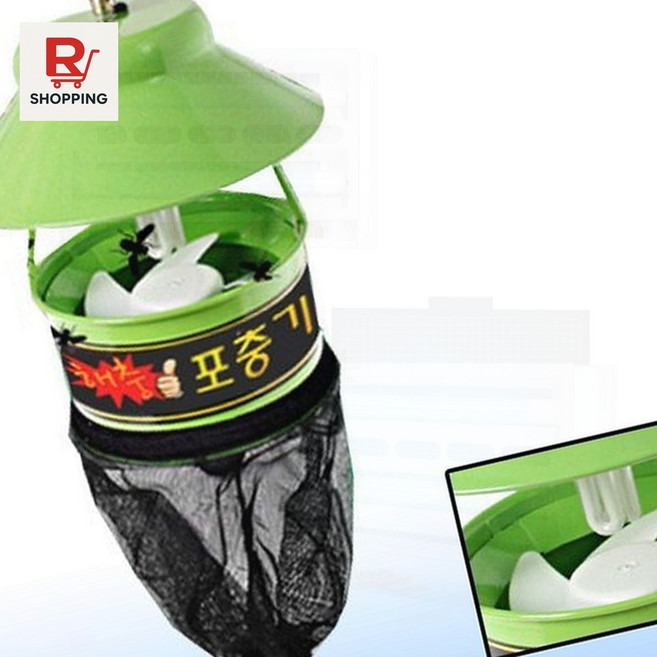 대형 포충기 과수원 해충 전기 나방 트랩 식당용, 포충기-HV-1180S(녹색), 1개