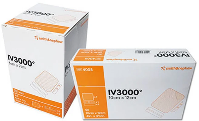 스미스앤네퓨 아이브이3000 6cmx7cm 100개 10cmx12cm 50개 IV3000 일회용 외과용드레이프 카테타고정용밴드 - 쿠팡