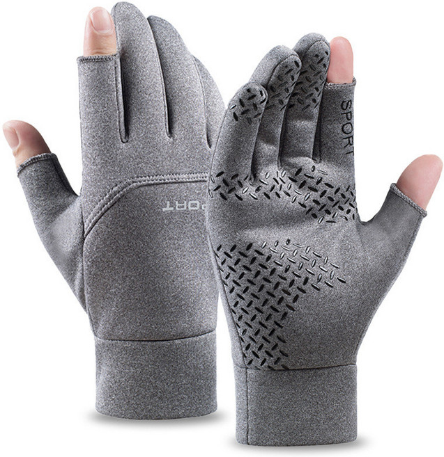 티토시아 오토바이 터치장갑, 그레이