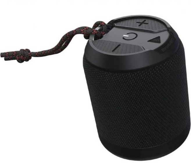 Braven BRV-Mini - 방수 페어링 스피커 견고한 휴대용 무선 최대 12시간 재생 시간 블랙 (604203553)
