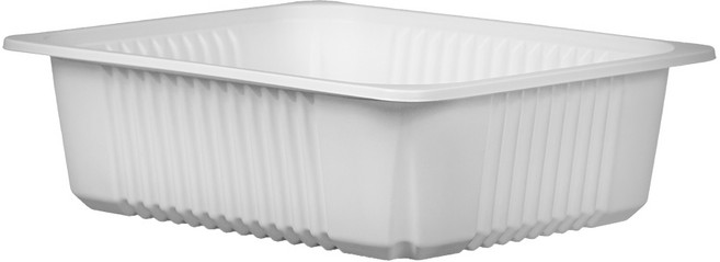 [일용상회]실링용기 JH 23197 2000ml 600개 백색, 1개