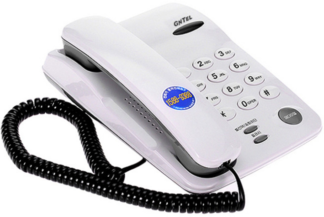 (제스) GNTEL 사무가정용 유선전화기 GS-460 화이트