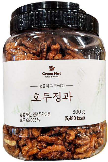 3위 - 코스트코 그린넛 호두정과 800g, 1개