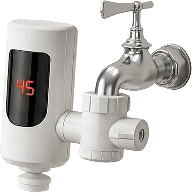 전열 수도꼭지 속열 즉열식 전기 온수기 가열 주방보 급속 과열 수돗물 가정용, 1개