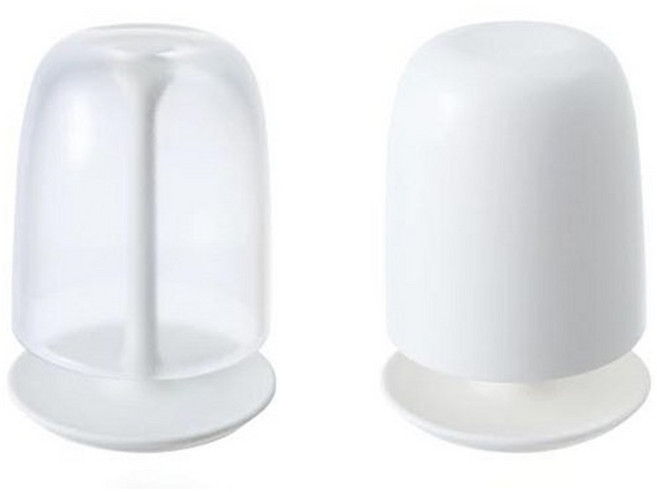 일본 마나 양치컵+스탠드 세트 / W611, 클리어 [W611CL], 2개