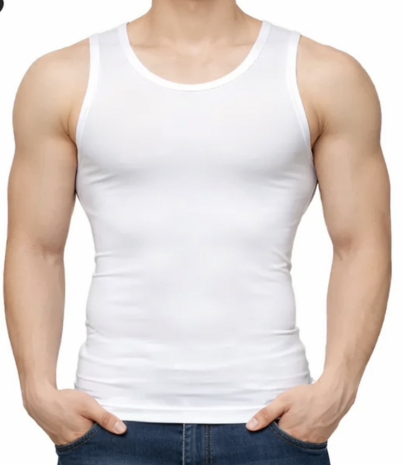 태산 남성용 보정 속옷 가슴 뱃살 압박 런닝 나시