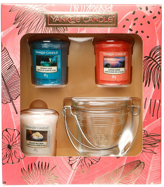 [한정특가] 양키캔들 향초 미니 캔들 세트 6종 택1, 02 파라다이스 보티브 향초 4종 세트