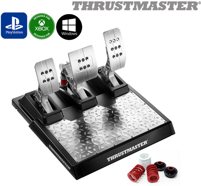 트러스트마스터 T-LCM 3페달 프로용 패달(PS5/PS4/XBOX/PC 지원) PO, 1개