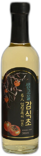 금계식품 샘고을 감식초 - /명인 건강과일초, 3개, 380ml