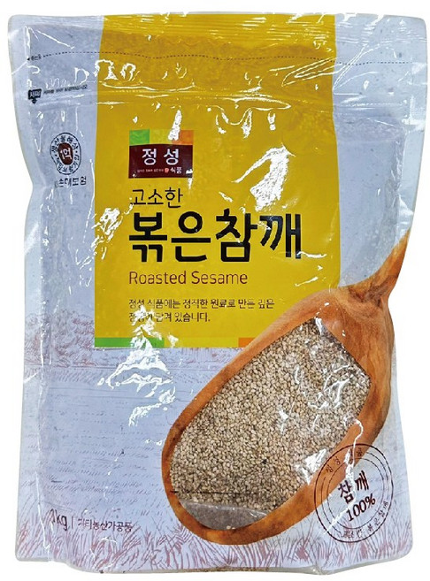 정성식품 볶은참깨, 1개, 1kg