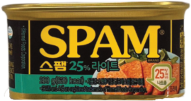 CJ 제일제당 스팸 25% 라이트, 200g, 3개