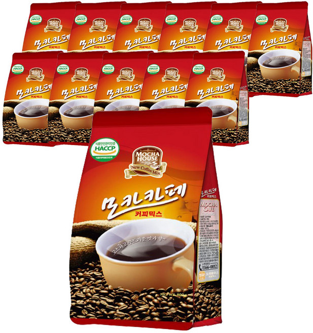 모카씨엔티 모카카페 커피믹스 800g X 12개 자판기 믹스커피, 1개입