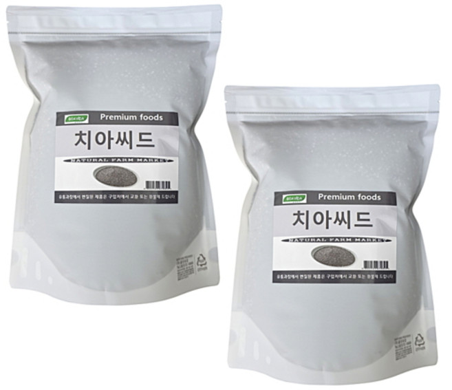 치아씨드, 2봉, 1kg