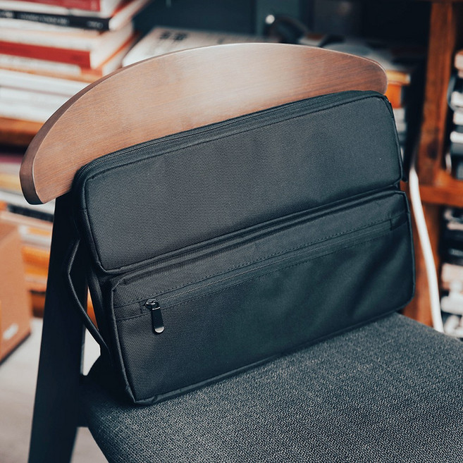 리먼트 노트북 파우치 가방 맥북 에어 13인치 14인치 M1 M2 16인치 LG 그램 17인치, 블랙, 1개