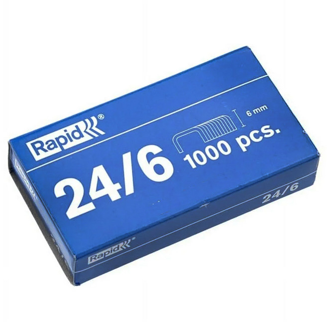 라피드 스테이플 심 24/6 (1000 pcs), 1개, 3호침
