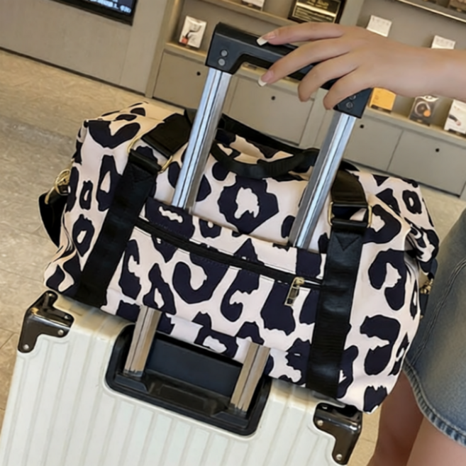 오우하하 여행 기내용 보스턴백 캐리어 결합 보조가방