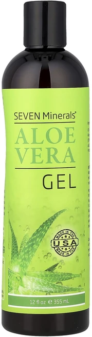Seven Minerals 알로에베라 젤 355ml(12fl oz), SevenMinerals알로에베라젤355ml12floz, 1개, 355ml - 쿠팡