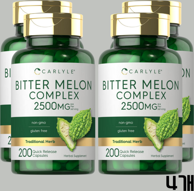 혈당 혈행 다이어트 천연 인슐린 여주환 고함량 2 500mg 200정 4개