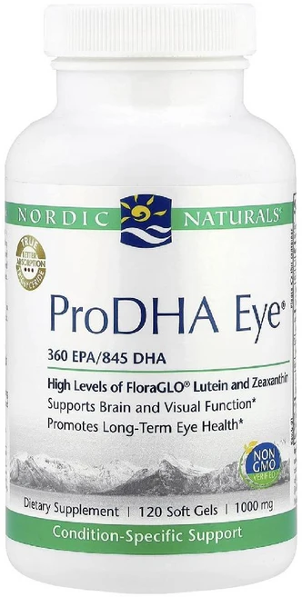 노르딕내추럴스 프로 아이 ProDHA Eye EPA DHA 소프트젤 120정, 120 개 - 쿠팡