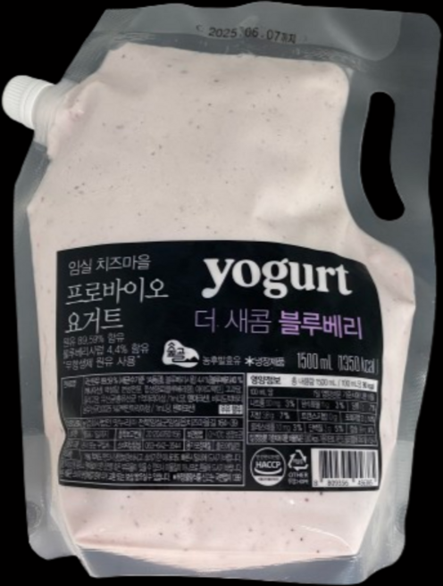 임실치즈마을 숲골 프로바이오 수제요거트, 1.5L