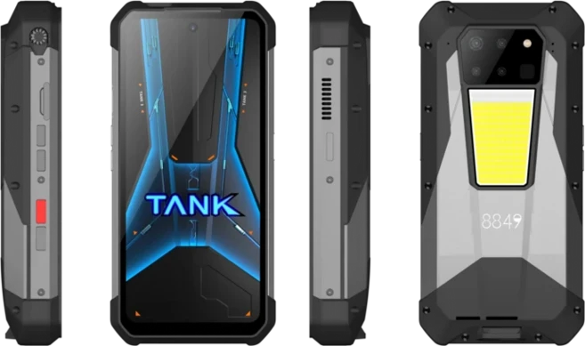 8849 탱크 3 프로 유니허츠 러기드 스마트폰 5G (100루멘 프로젝터 32/36GB 512GB 23800mAh 안드로이드, 01 512GB, 01 China Mainland, 01 검정색