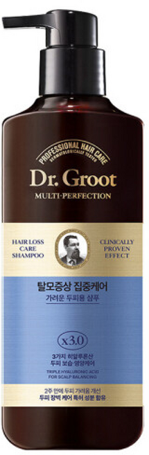 닥터그루트 가려운두피용 탈모집중케어 샴푸 400ml, 1개