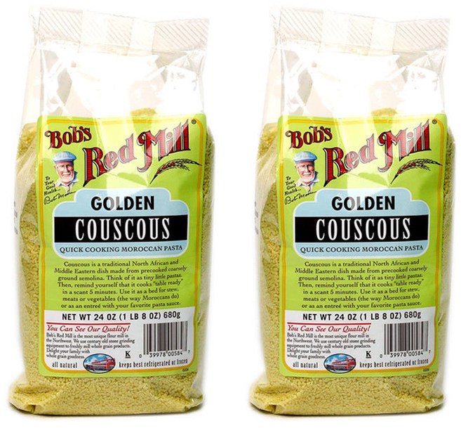 밥스레드밀 골든 쿠스쿠스, 680g, 2개