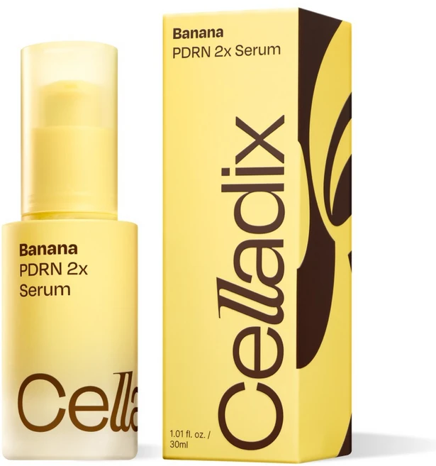 셀라딕스 바나나 PDRN 2x 세럼 고순도 99% 밀착광채 색소침착 주름 모공개선, 1개, 30ml - 쿠팡