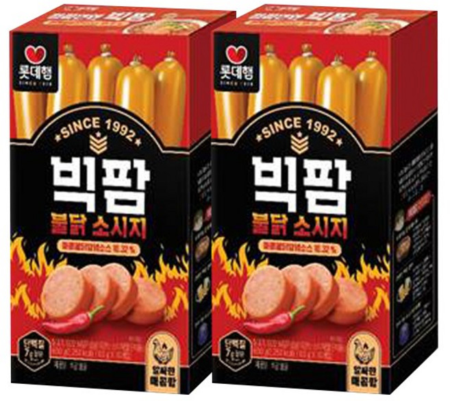 롯데햄 빅팜 불닭, 1.2kg, 1개