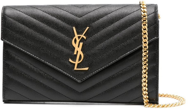 생로랑 엔벨롭 체인 크로스 백