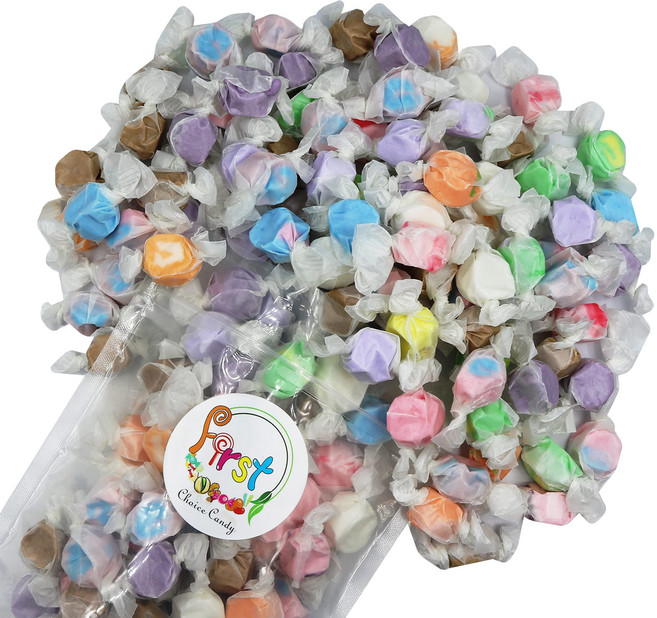 퍼스트초이스캔디 모든 맛 소금물 태피 (모듬 454 그램 FirstChoiceCandy All Flavor Saltwater Taffy (Assorted 1 Pound (Pa, 1개, 1.2kg