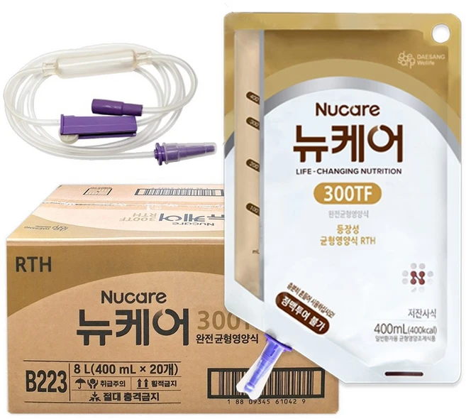 대상wellife 뉴케어 300TF RTH 완전균형 영양식, 400ml, 20개 - 쿠팡